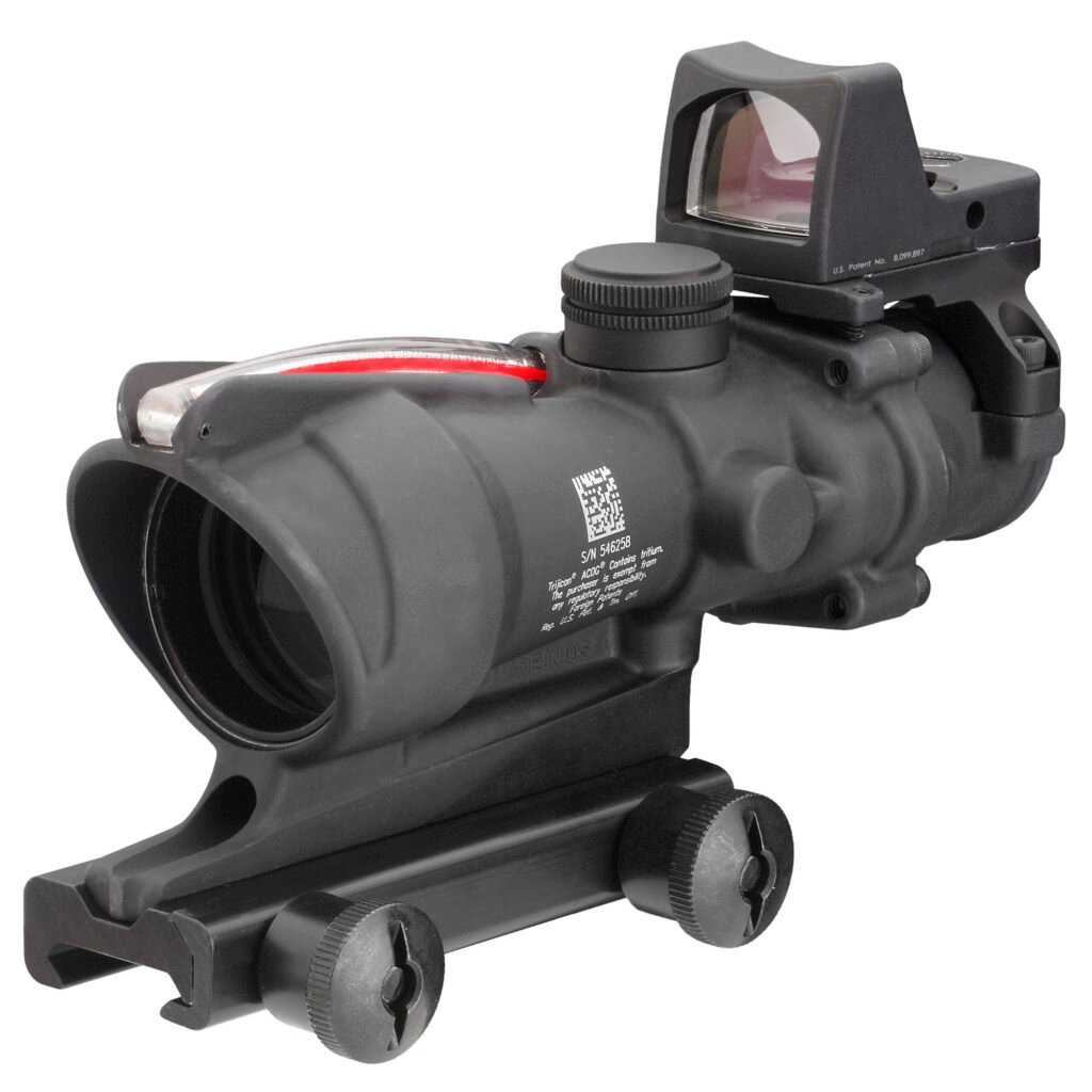 Trijicon | ACOG .223 Reticle, W/ 3.25 MOA Red Dot RMR Type 2